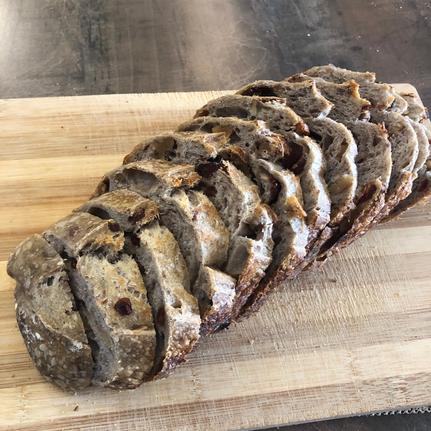 Walnut Cranberry Sourdough