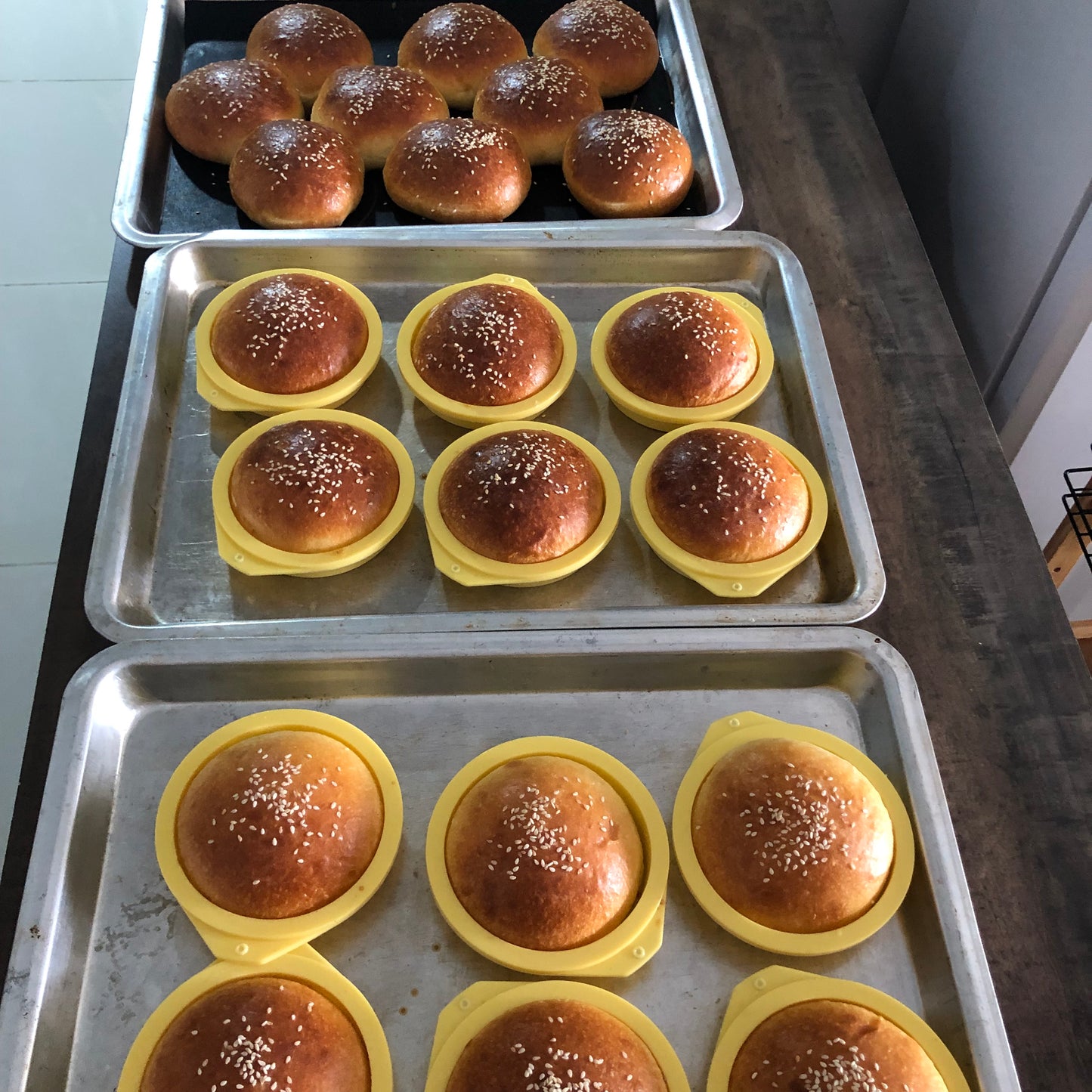 Sourdough Brioche Burger Bun