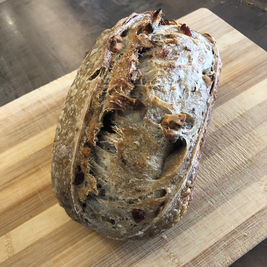 Walnut Cranberry Sourdough