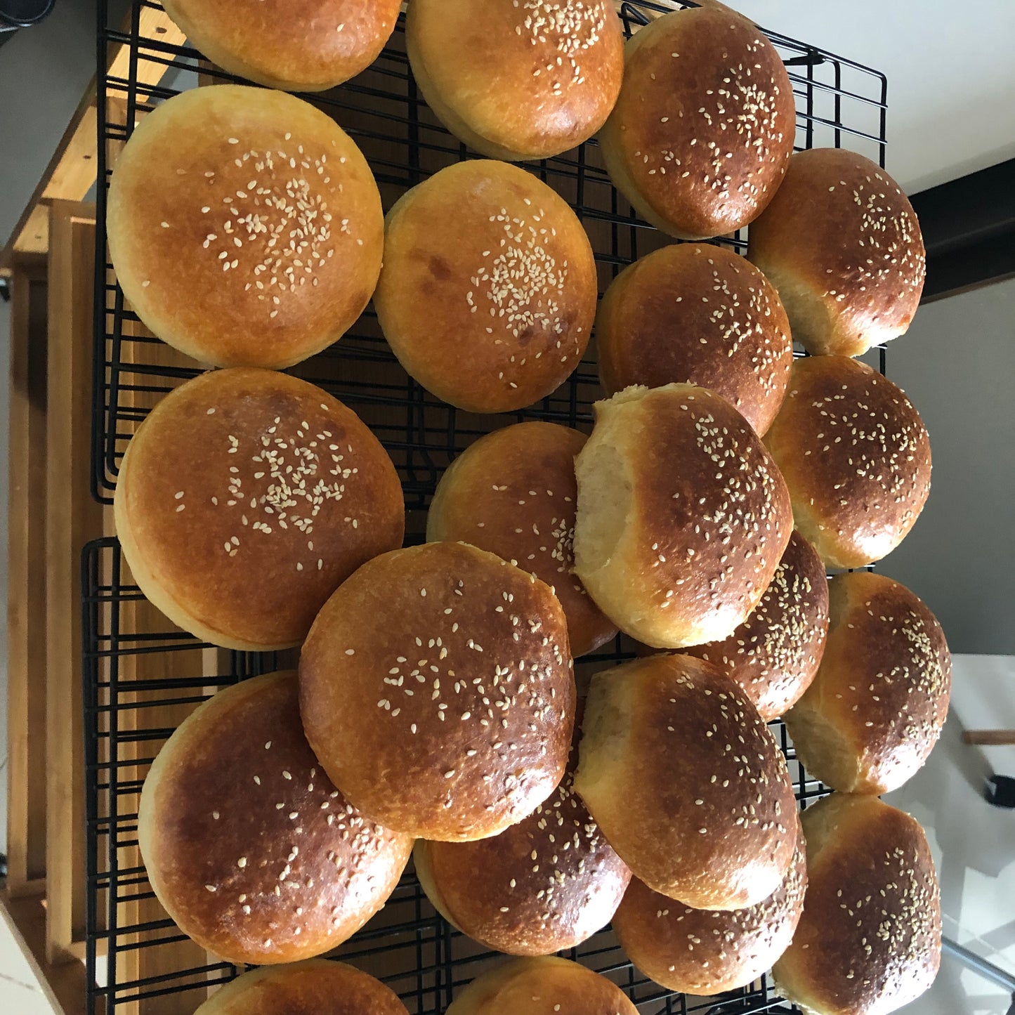 Sourdough Brioche Burger Bun