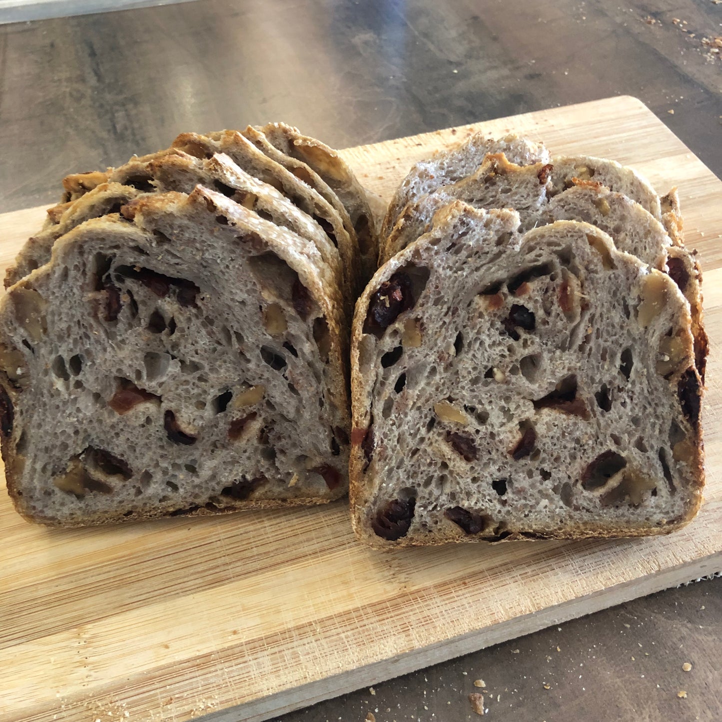 Walnut Cranberry Sourdough