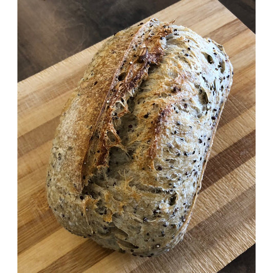 Black Sesame Sourdough ~540g