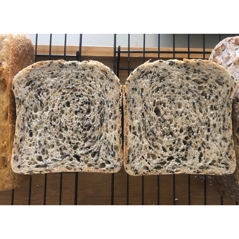 Black Sesame Sourdough ~540g
